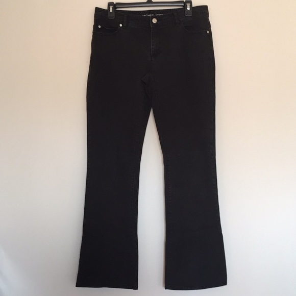 Michael Kors Denim - Michael Kors Black Denim Jeans Bootcut Size 8